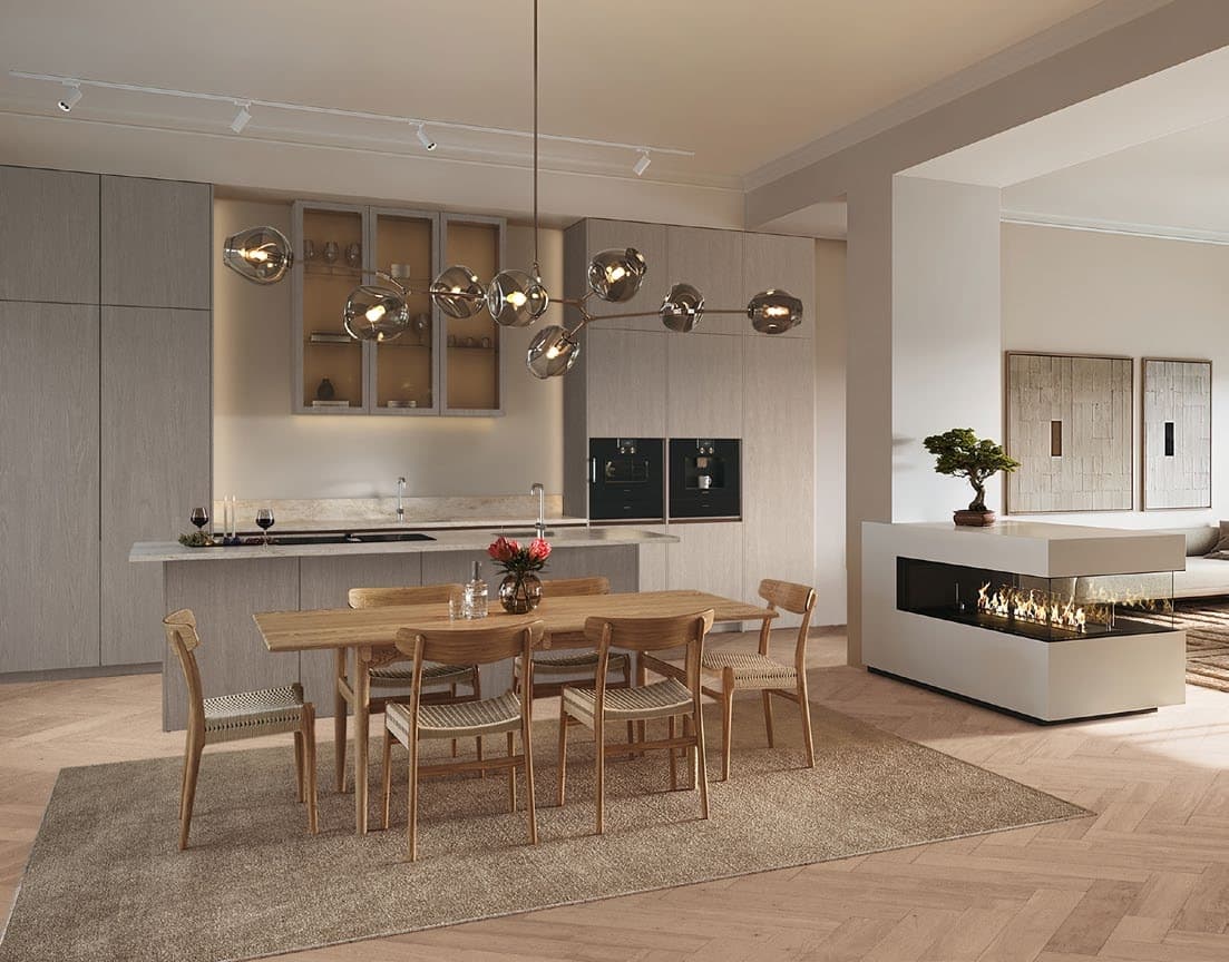 Lyxigt badrum med fristående badkar