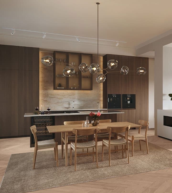 Grönområden och träning på Odenplan